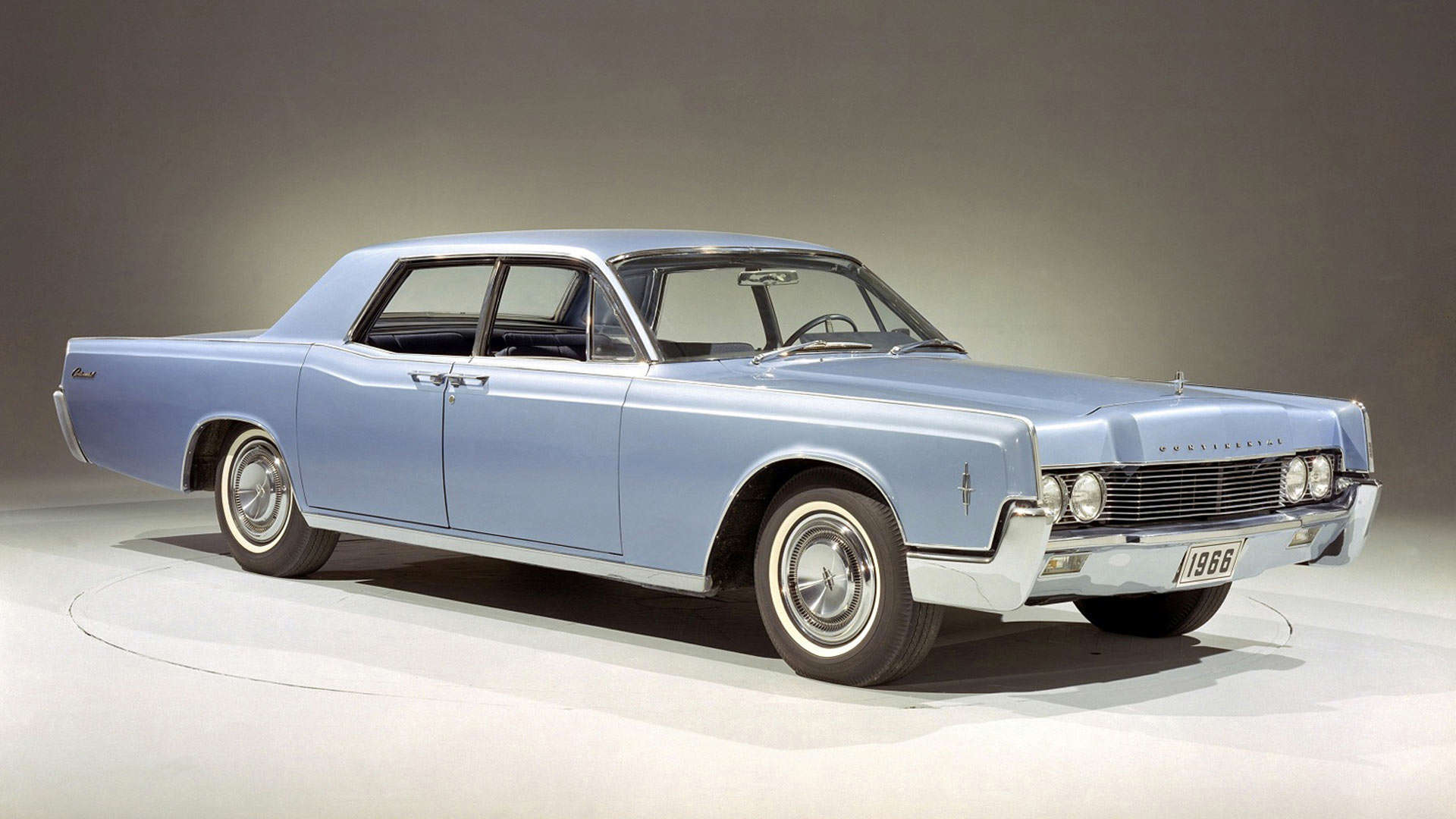 Slide 24 of 33: The fourth-generation Continental, featuring rear-hinged passenger doors, is perhaps the most recognisable version of the big Lincoln. But by 1966, with the Continental expanding rapidly in size, power also needed to be increased. The answer was a 462-cubic inch V8 variant of the Ford MEL engine. This was tuned to deliver big torque at low revs, to shift the giant Lincoln. It would only remain in use until the end of the 1969 model year.