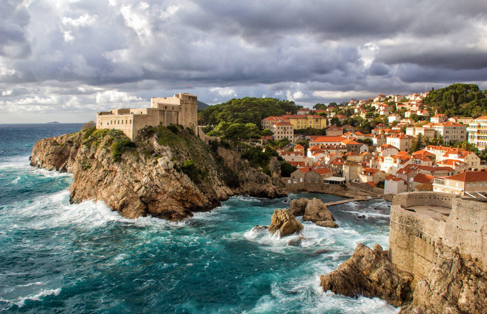 <p>It’s easy to see why the ancient city of Dubrovnik was used as a filming location for fantasy TV series <em>Game of Thrones</em>. With its intricate limestone streets and buildings perched on craggy cliffs, the Adriatic coast gem needs no special effects to look like a fantasy world. The city’s Baroque buildings were completed by the 13th century, although they have undergone two major restorations since: firstly, after a catastrophic earthquake in 1667, and secondly, after shelling during the Yugoslav Wars in the early 1990s.</p>  <p><strong><a href="https://www.loveexploring.com/galleries/103353/the-worlds-most-beautiful-walled-towns-and-cities?page=1">Now check out the world's most beautiful walled towns and cities</a></strong></p>