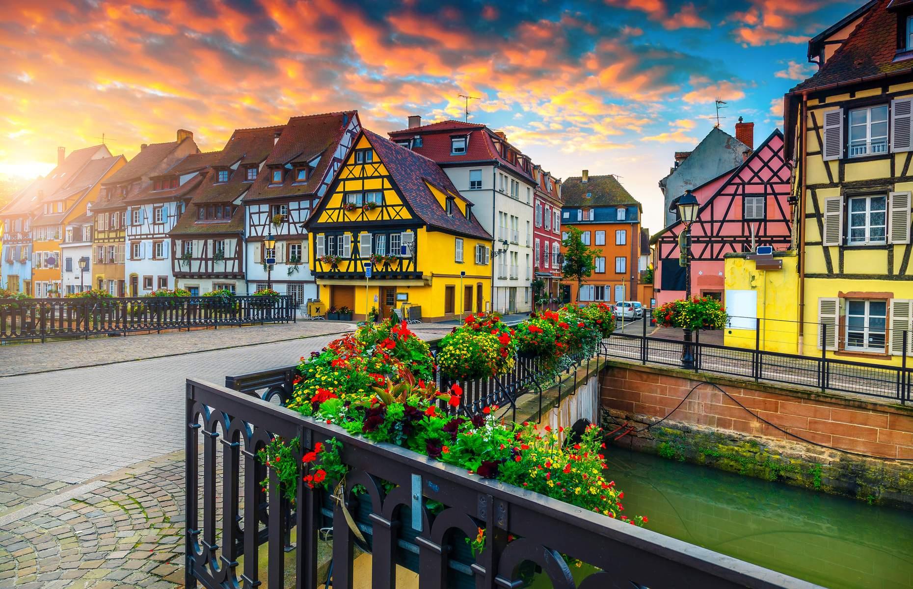 Painted in a joyful array of sweet-shop hues, the riverside village of Colmar is totally idyllic. Located in France’s Alsace region, near the German and Swiss borders, it’s full of historic treasures. Among them are Musée d'Unterlinden, a former convent turned museum; the home of Frédéric-Auguste Bartholdi, the sculptor who created the Statue of Liberty; and plenty of Alsatian Renaissance houses dating back to the 16th and 17th centuries.