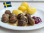 If you have nibbled on meatballs after browsing through home decor at IKEA, köttbullar, as they’re called in Sweden, may seem like a Swedish classic. However, these meatballs are actually Turkish. Sweden’s official Twitter account tweeted that the dish had been a favorite of King Charles XII, who likely discovered köttbullar when he fled from Russia to the Ottoman Empire after an invasion gone wrong. The tweet caused a social media uproar and many Turks petitioned Sweden to begin calling its meatballs by their rightful name: köfte. It’s a great story, but now we have to add “Swedish meatballs” to our list of fake food names.
