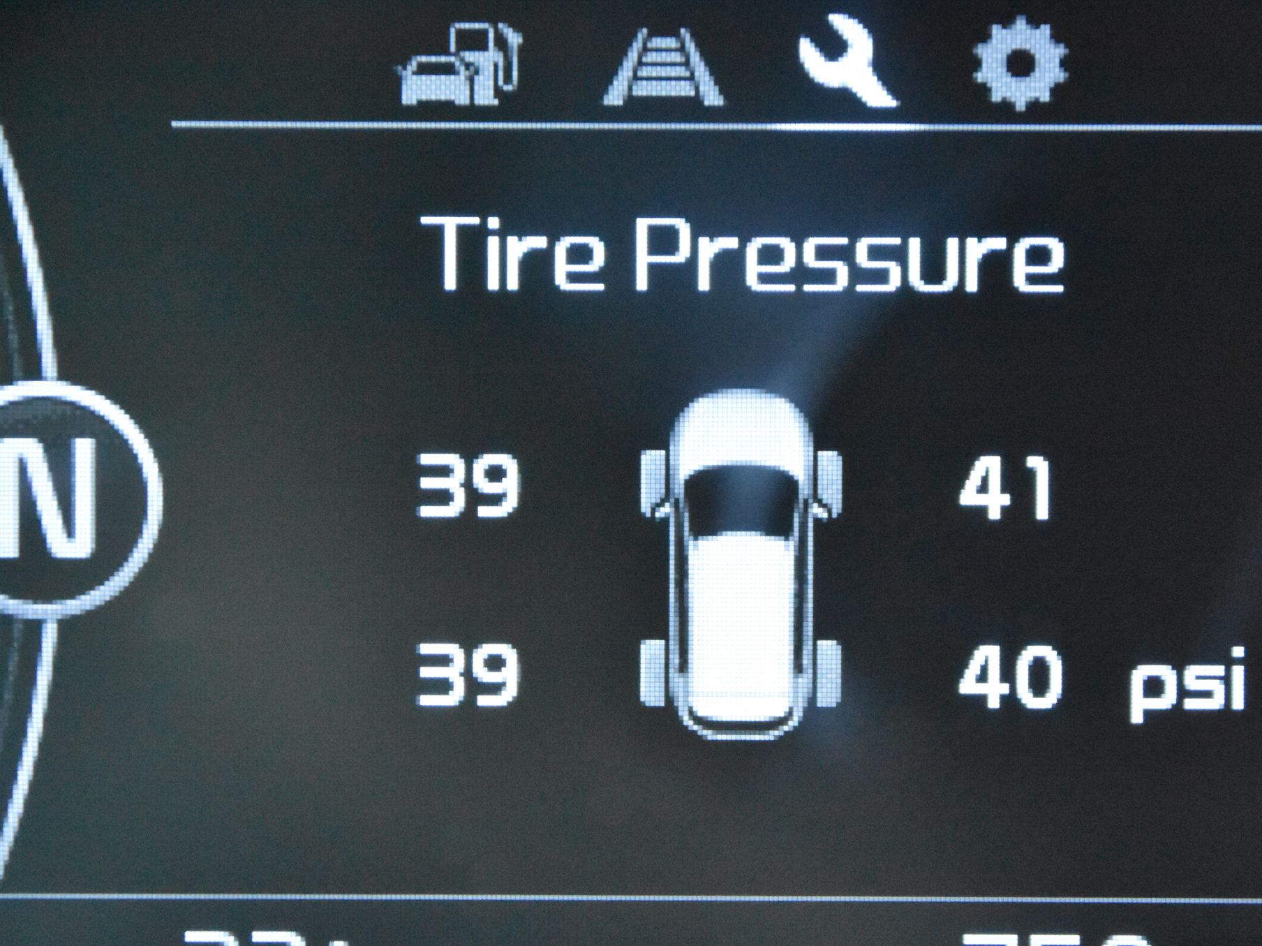 Low tire pressure перевод