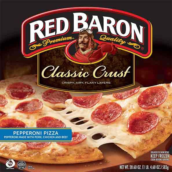 <p>The words of one of our tasters summarizes this pizza best:"It tastes better than it looks." Though this pie is definitely not a looker, the tangy, fresh-tasting sauce, perfectly thick crust, and flavorful pepperoni will actually make you think you've gotten delivery. </p>