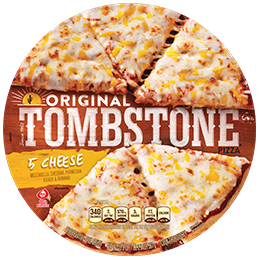 <p>Like most other cheese-only pizzas this one isn't exactly a star. As one taster put it,"the cheese was tasty, but the rest is meh."</p><p><strong><a class="body-btn-link" href="https://go.redirectingat.com?id=74968X1553576&url=https%3A%2F%2Fgrocery.walmart.com%2Fip%2FTOMBSTONE-ORIGINAL-5-Cheese-Frozen-Pizza-19-3-oz-Pack%2F825517367&sref=https%3A%2F%2Fwww.redbookmag.com%2Ffood-recipes%2Fg35422312%2Ffrozen-pizzas-ranked%2F">Shop Now</a></strong><em><strong> $3, Tombstone Original 5 Cheese Pizza, walmart.com</strong></em></p>