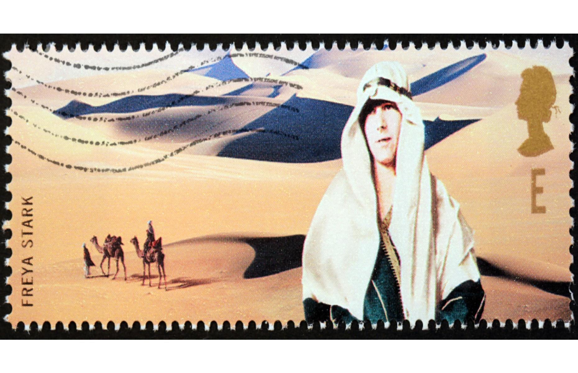 In 1930, she learned Farsi and traveled to the Valley of the Assassins in Persia – an area that hadn't been mapped before. A dangerous place, as the name suggests, Stark set off on a mule with a local guide carrying a camp bed and a malaria net. Further trips to Iraq, Egypt and India enhanced her reputation. Aged 76 she was in Persia again, at 86 she traveled to the Annapurna in the Himalayas. In 1972, in recognition of her pioneering explorations, she was made a Dame.