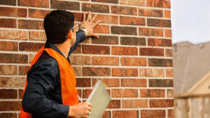 a man standing in front of a brick building: An important part of the buying process, a home inspection allows you to ensure the house is in good working order. A professional will inspect the property and identify any items that need repairs. “Full home inspections can vary from about $300 to $500,” said Brittany Love, a real estate agent with EXP Realty in Albuquerque, New Mexico. Beyond that, she said any additional inspections you choose to have — i.e., lead-based paint, radon, asbestos, mold — can cost several hundred dollars each, which can add up quickly. “Inspections are not required to purchase a home, but are important for peace of mind and strongly encouraged if you can afford the cost,” said Love, who is a licensed real estate agent in both New Mexico and Florida. Find Out: These Fees Have Cost Americans $11.6B During the Pandemic — Here’s How To Avoid Them