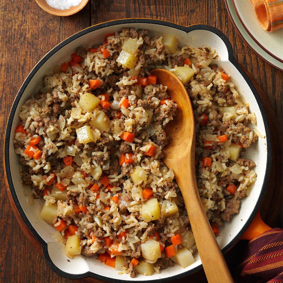 32 Ground Beef Skillet Recipes
