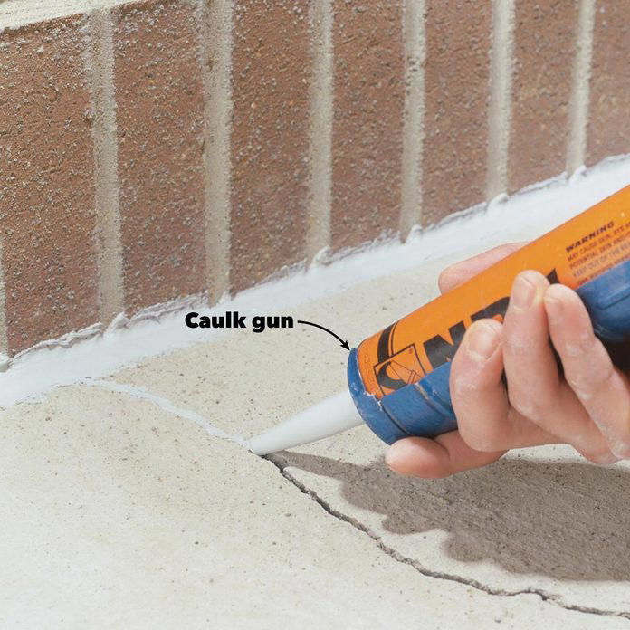 How to Repair Concrete Cracks with Caulk
