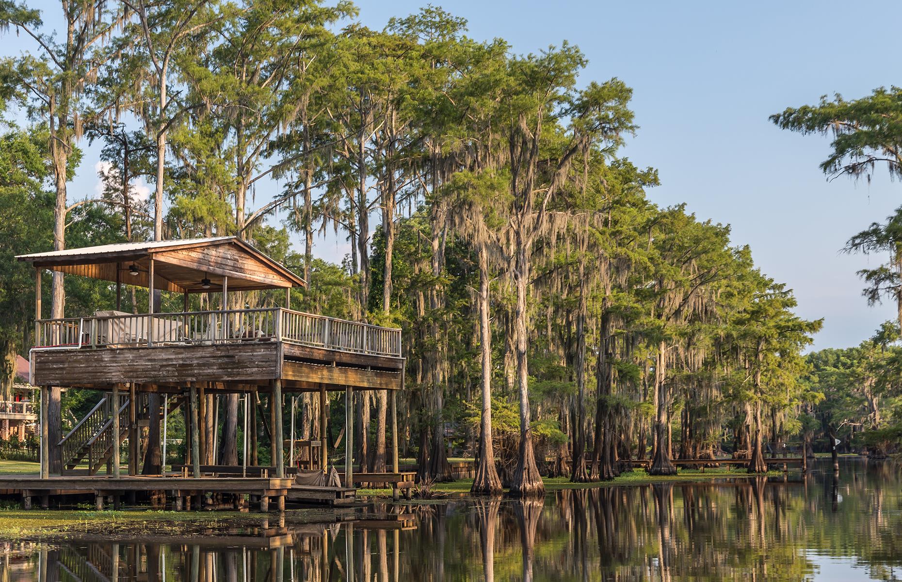 <p>This tucked-away Texan escape hugs the state’s border with Louisiana. The Caddo Lake area is an ethereal mix of swampy bayous, ponds and cypress trees, which rise from the water and drip with Spanish moss. People (though not too many – don’t worry) come here to fish from the pier, paddle around the maze of waterways or just rent one of the park’s cabins.</p>  <p><strong><a href="https://www.loveexploring.com/galleries/90563/americas-most-stunning-natural-wonders?page=1">Now check out more of America's most stunning natural wonders</a></strong></p>