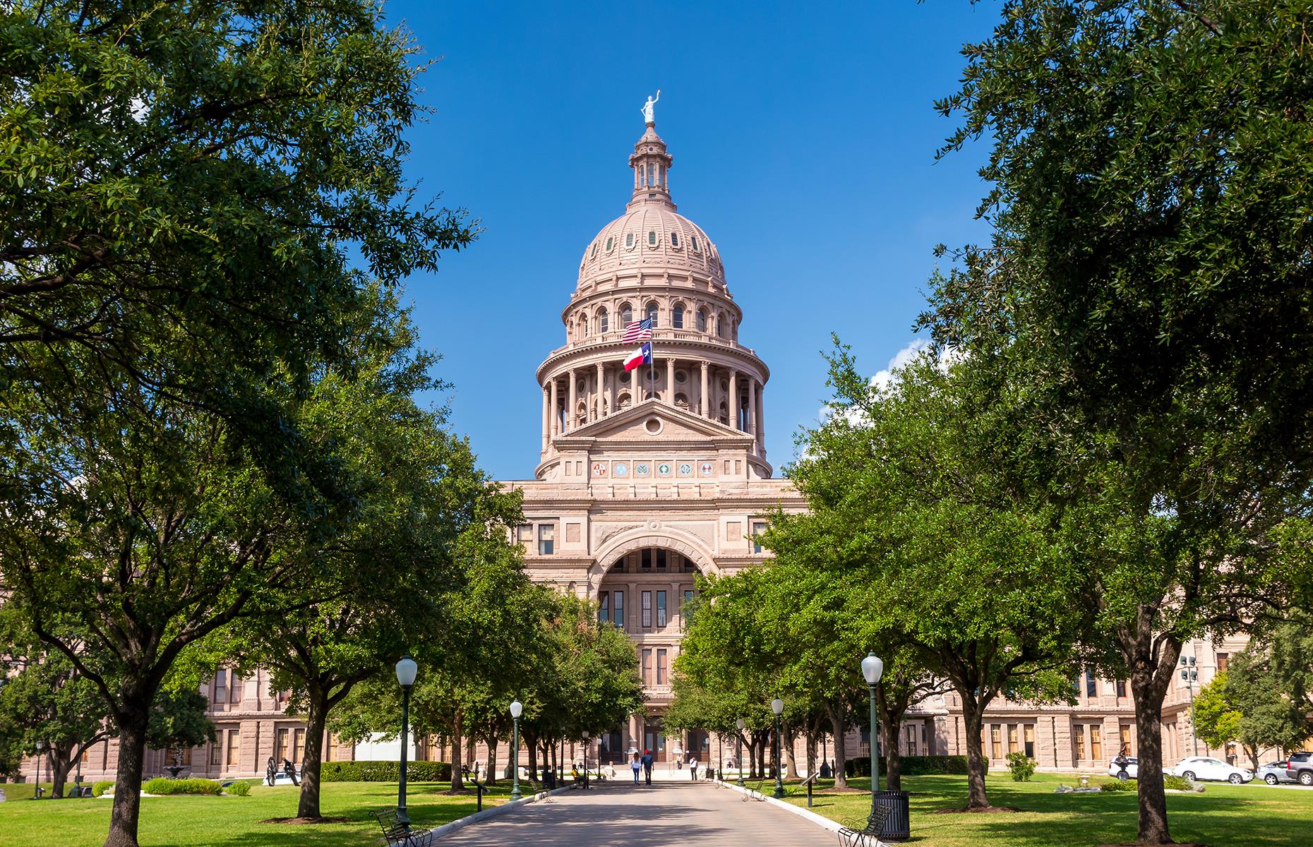 <p>In true Texan style, everything is just a little oversized in the grand domed state capitol, liberally emblazoned with Lone Star motifs and standing 14 feet (4m) taller than its DC counterpart. The building is open for <a href="https://tspb.texas.gov/plan/tours/tours.html#selfguided">self-guided tours</a> five days a week and it provides a whistlestop introduction to Texan history. The colossal capitol building is one of the city's grandest landmarks and its leafy grounds are especially nice for a leisurely stroll afterwards.</p>