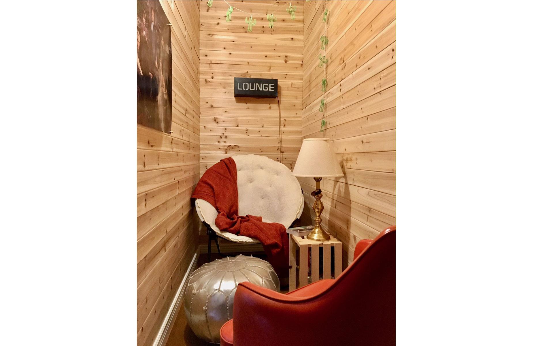 <p>How's this for a clever <a href="https://www.loveproperty.com/gallerylist/93543/amazing-closet-makeovers-reading-nooks-home-bars-and-makeup-stations">closet transformation</a>? A teen-friendly take on the secret closet room, this cozy hangout was created by interior designer <a href="http://www.gildedinterior.com/">Laura Medicus</a> for her daughter Sylvia by simply walling off the existing walk-in closet and cutting off the back of an old armoire to make the 'door'.</p>