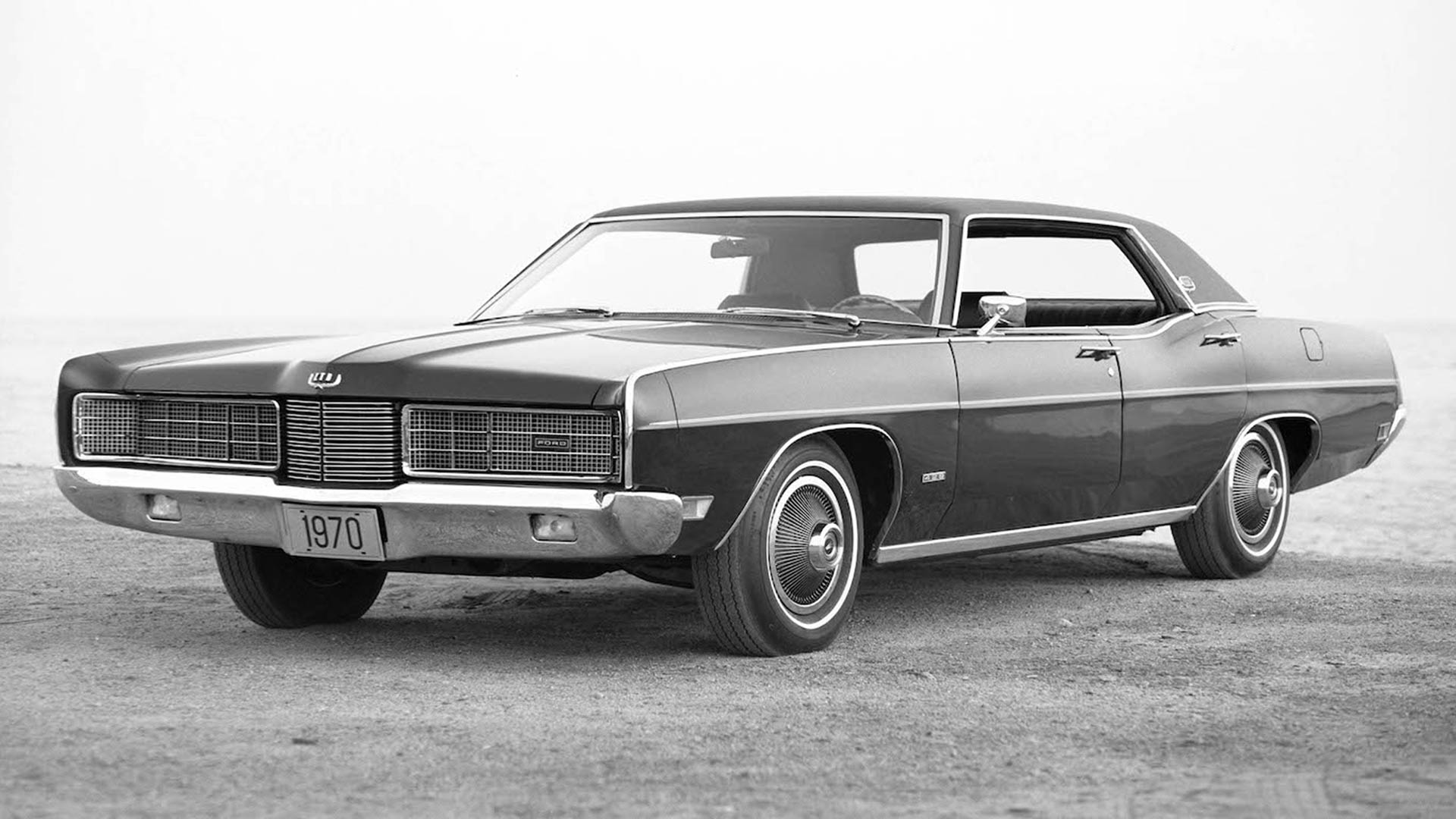 <p>Between 1969 and 1978, Ford sold 7.75 million examples of the second-generation LTD and its Mercury sisters. It was also the biggest car offered by the Blue Oval during its lifetime.</p> <p>Styling for the 1970 model year featured a grille inspired by the Thunderbird, combined with funky hidden headlights. Engine choices ranged from a big 4.9-liter (302-cubic inch) V8, through to a really big 7.0 (429-ci) V8.</p>