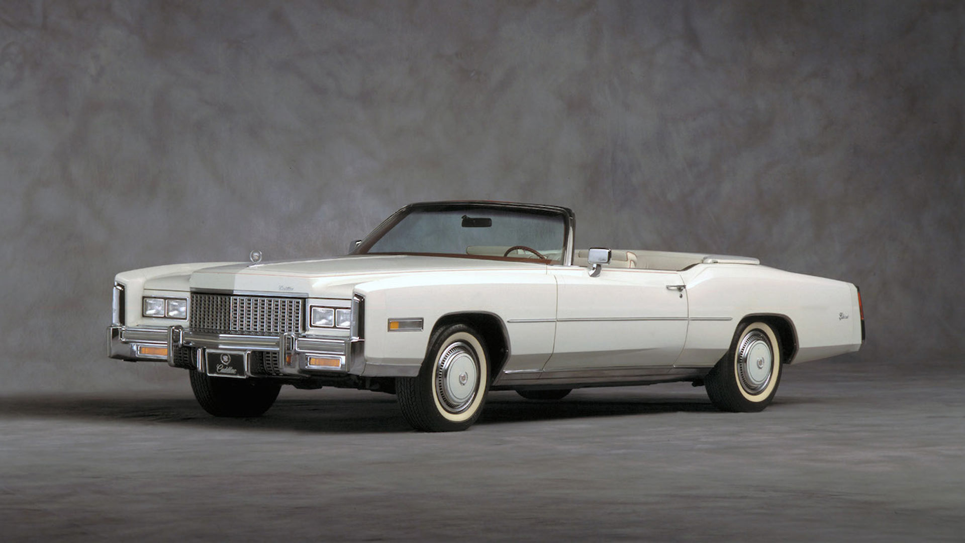 <p>This is decadence! In 1976 Cadillac was very keen to stress that the Eldorado was the last American convertible. Features such as automatic climate control and leather six-way adjustable power seats pushed the Eldorado’s weight to 5,153 lb.</p> <p>Thankfully propulsion came from an extravagant 8.2-liter (500-cubic inch) V8 motor, even if all that displacement could only generate 235hp. Owners might have been even more grateful for the standard ventilated disc brakes.</p>