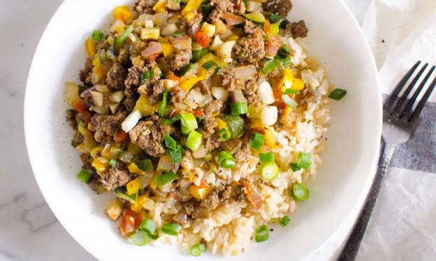 Slide 1 of 30: For a Korean-inspired rice and beef dinner, turn to this 30-minute recipe that's also loaded with veggies and an addictive sweet and savory sauce. With only 211 calories per serving, you could even go back for seconds—without a second thought.