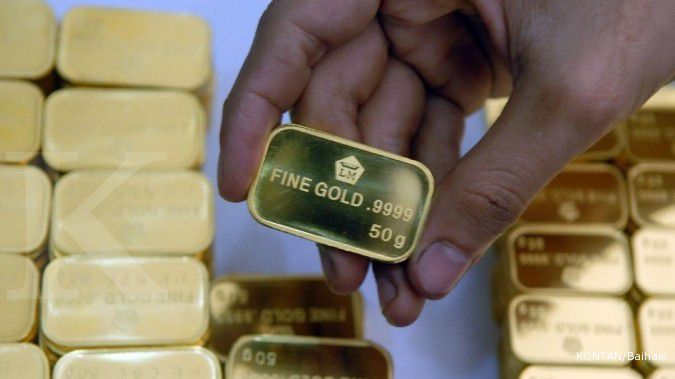 harga emas antam hari ini turun rp 5.000 ke rp 1.320.000 per gram, rabu (24/4)