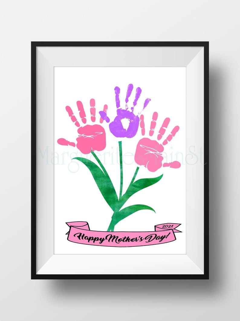 Moms Love These Sweet, $17 Handprint Photo Frames