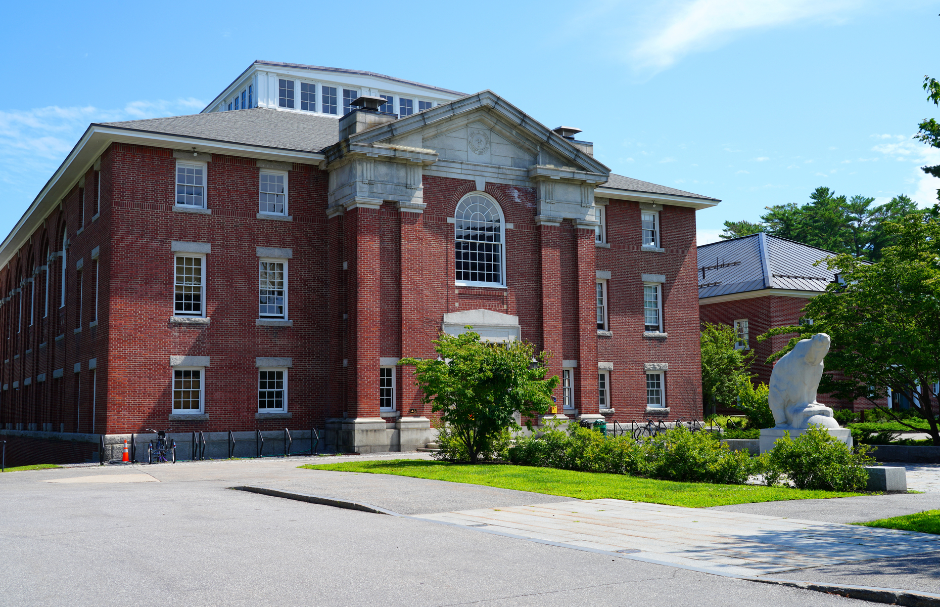 <p>This <a href="https://www.bowdoin.edu/" rel="noreferrer noopener">small liberal arts college</a> in Maine has some beautiful buildings on campus, including the Peary-MacMillan Arctic Museum and the Bowdoin College Museum of Art.</p>