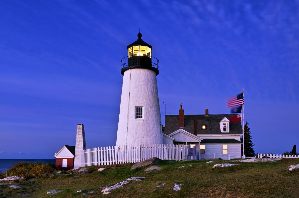 <p>Located at the entrance to the Muscongus and Johns Bays, the stunning <a href="https://visitmaine.com/organization/pemaquid-point-lighthouse/?uid=vtmA4A53E72AF048924C">Pemaquid Point Lighthouse</a> is going on 200 years old. (President John Quincy Adams commissioned the structure in 1827.) If you were ever a state quarter collector, you might also recognize this landmark from Maine's 25-cent piece.</p>