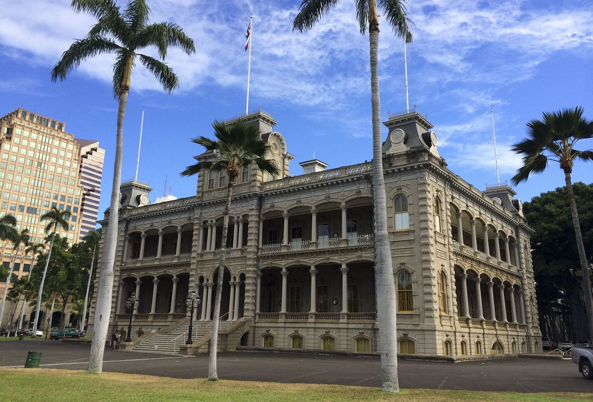<p><a href="http://www.iolanipalace.org">Iolani Palace</a> in Honolulu, Hawaii is the only official royal residence in the U.S. Built in 1882, Iolani Palace was home to Hawaii's last reigning kings and queens until the monarchy was overthrown in 1893. </p>