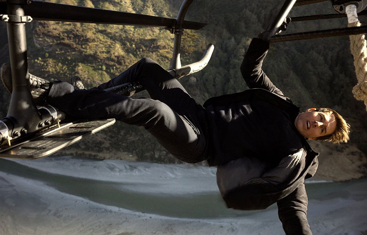 <p>In the sixth installment of the<em> Mission: Impossible</em> franchise, Tom Cruise risks life and limb—literally—for some of the most incredible action scenes of his entire career. He actually does the impossible: keeping this series not only fresh, but groundbreaking, as the IMF team fights to stop multiple nuclear attacks.</p>