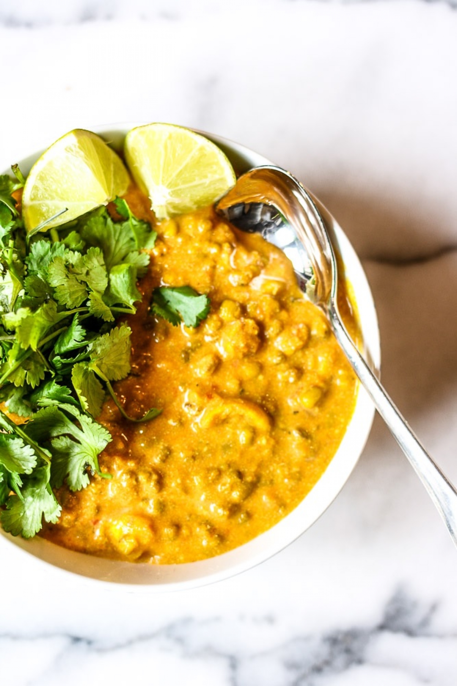 <p>You can never have too many curry dishes in your dinner rotation, now can you? <a href="https://kitchenofyouth.com/mung-bean-coconut-curry/" rel="noopener">This recipe</a> opts for easy-to-cook dried mung beans in a delectably creamy and garlicky sauce that will make your kitchen smell divine.</p>
