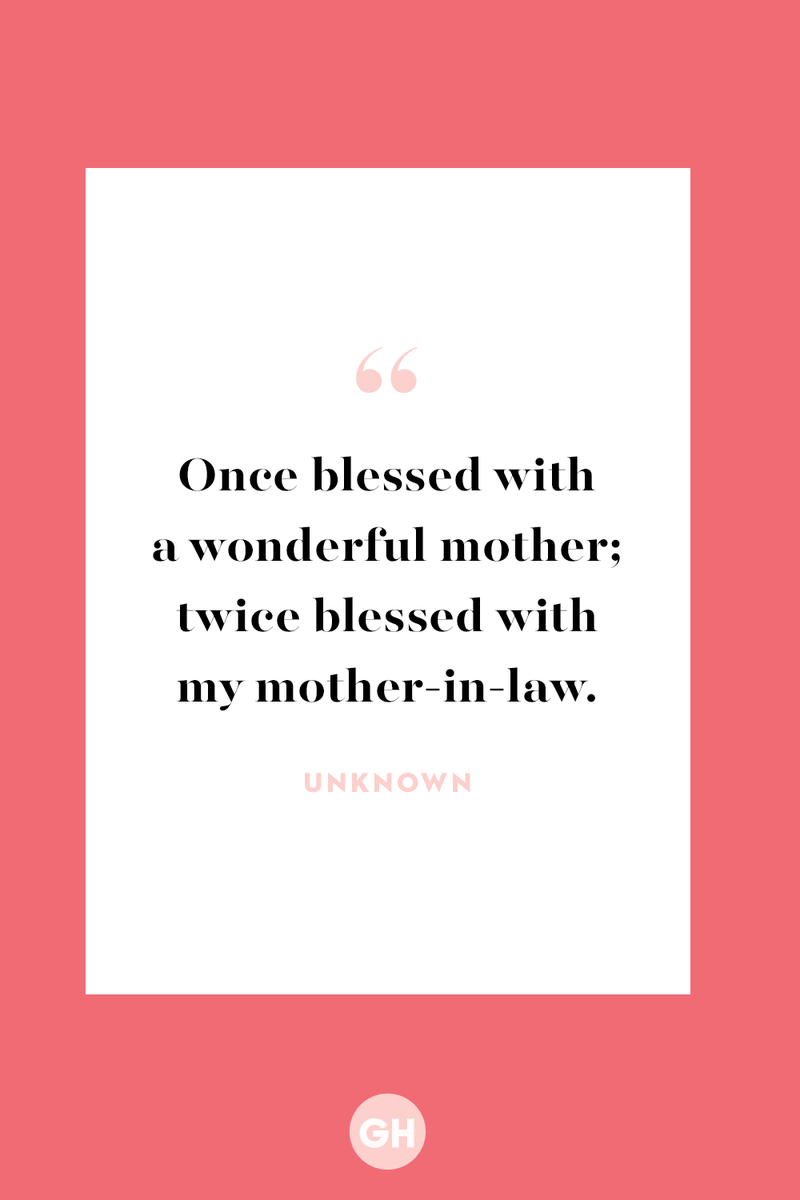 <p>Once blessed with a wonderful mother; twice blessed with my mother-in-law.</p>