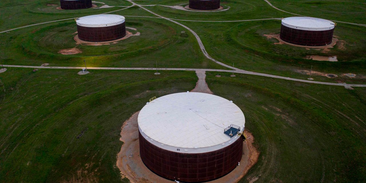 Oil prices post modest gain as U.S. oil supplies rise, gasoline