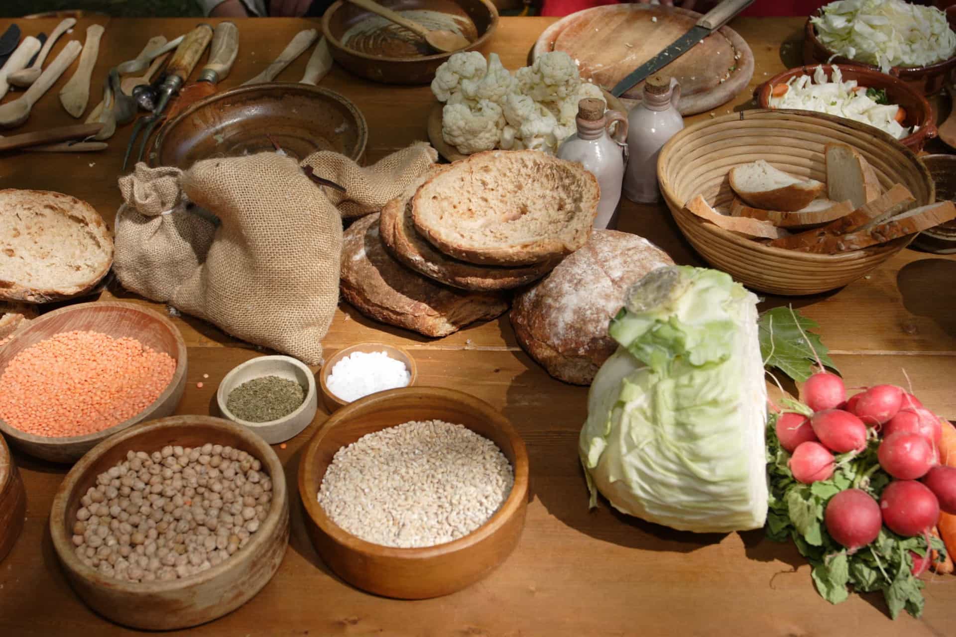 What was the average diet like in medieval Europe?
