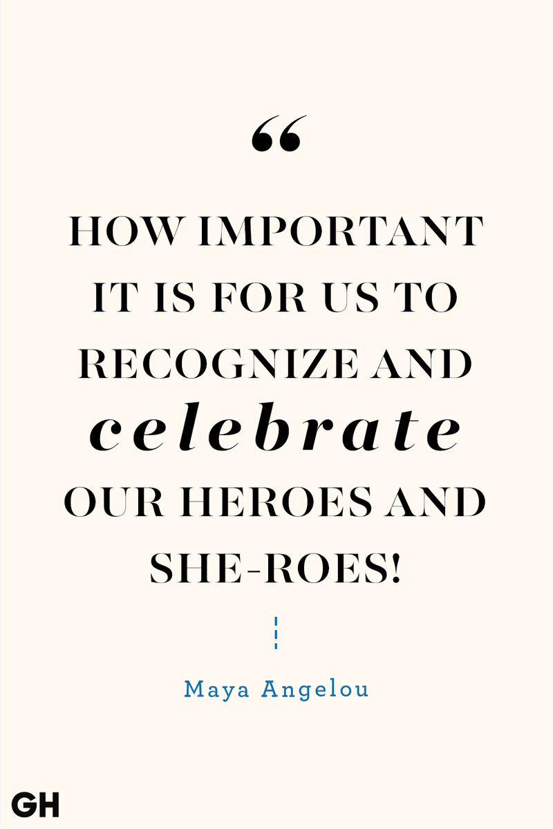 <p>How important it is for us to recognize and celebrate our heroes and she-roes!</p>
