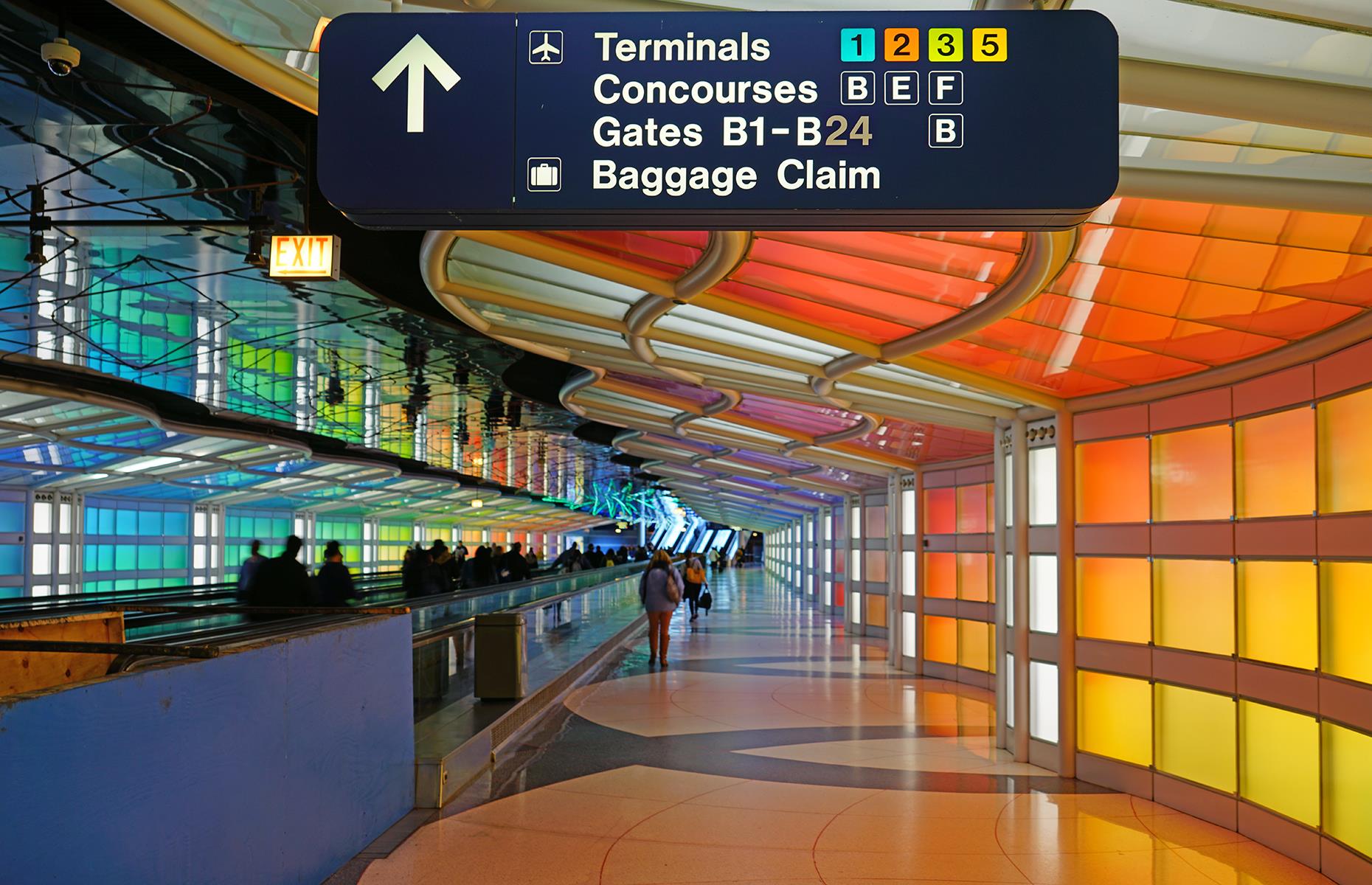 <p>O'Hare International Airport is located in the Chicago area and serves the Midwest and many destinations around the world. Scoring low for passenger satisfaction with just 758 out of 1,000 points, this airport that was once ground-breaking in design when first built now needs modernization.</p>  <p><a href="https://www.loveexploring.com/galleries/93082/they-built-these-amazing-airports-then-abandoned-them?page=1"><strong>Take a look at these once-amazing airports that are now abandoned</strong></a></p>