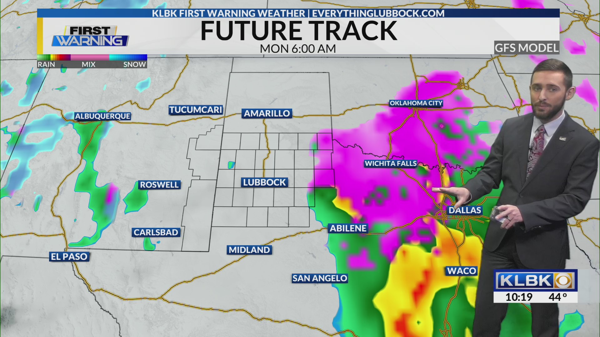 KLBK Weather 10 PM Update With Chief Meteorologist Jacob Riley