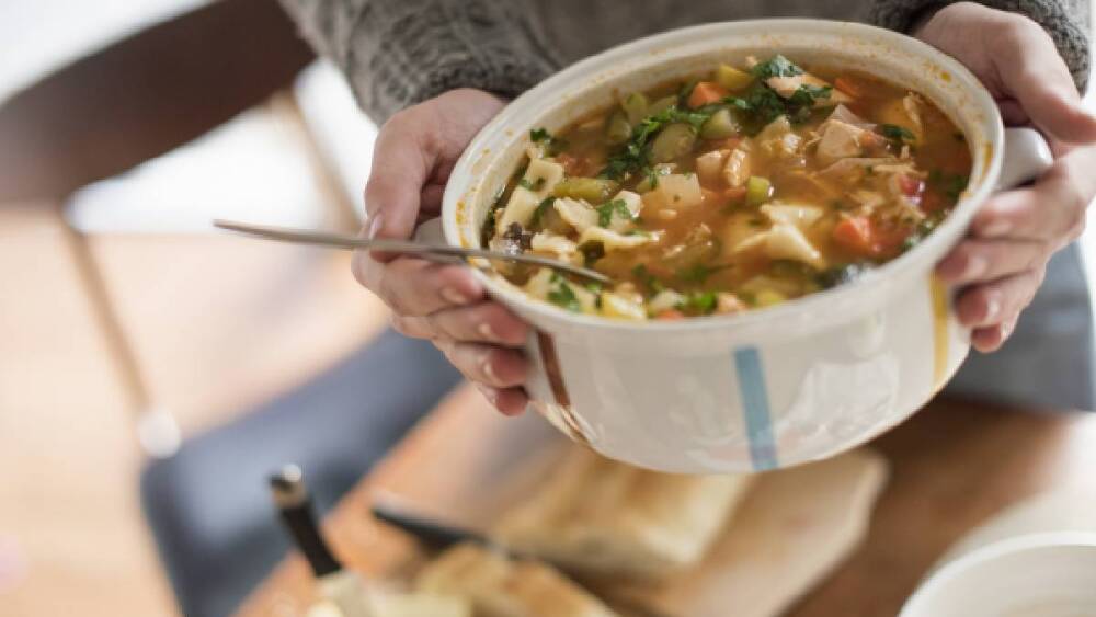 comida saludable: cómo hacer una sopa de verduras