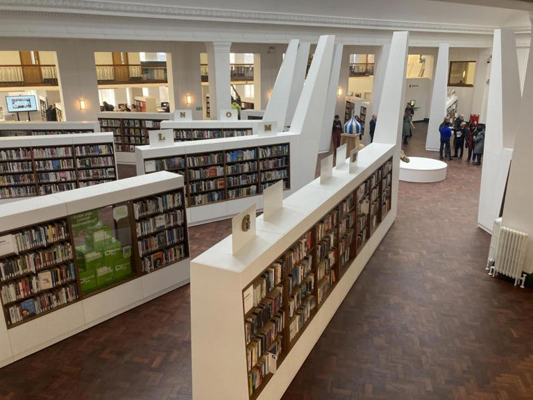 First look inside Bolton Library as it reopens TODAY after multi ...