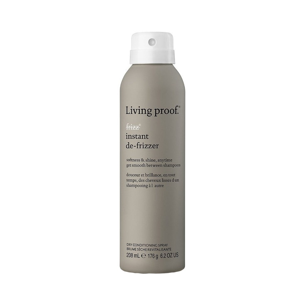 <p><strong>Why It's Worth It:</strong> Living Proof's No Frizz Instant De-Frizzer is a <a href="https://www.allure.com/gallery/best-dry-conditioners?mbid=synd_msn_rss&utm_source=msn&utm_medium=syndication">dry conditioning spray</a> that smooths those stubborn hairs that won't lay down or get into formation. If you've got straighter hair, just spray and smooth down your hair with your hands or a comb. Those with curls should squeeze the section you sprayed for an easy way to tame some of your errant hairs.</p> <p><strong>Editor Tip:</strong> This pick is also great for toning down static hair, making it a must-have in the winter.</p> <p><strong>Key Ingredients:</strong> Jojoba seed oil, watermelon seed oil, moringa oil, sunflower oil | <strong>Who It's For:</strong> Anyone in need of a frizz-reducing touch-up.</p> $33, Amazon. <a href="https://www.amazon.com/Living-Proof-Frizz-Instant-Frizzer/dp/B07BH5R8YF">Get it now!</a><p>Get your daily dose of beauty tips, tricks, and product recommendations sent straight to your inbox.</p><a href="https://www.allure.com/newsletter/subscribe?sourceCode=msnsend">Sign Up Now</a>