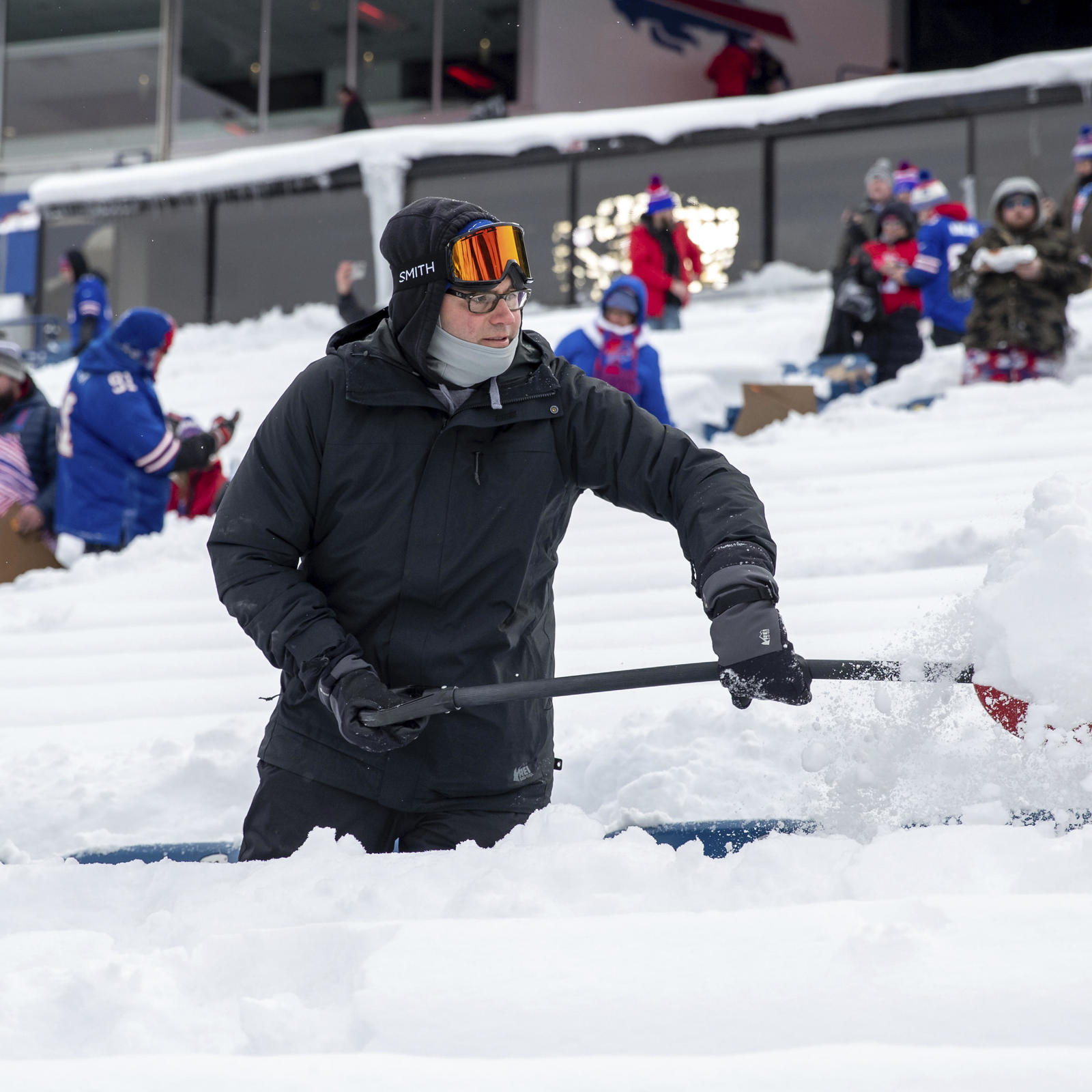 Buffalo Bills Again Ask Fans For Snow Shoveling Help Ahead Of Playoff Game