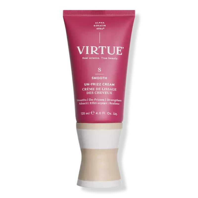 <p><strong>Why It's Worth It:</strong> Give your strands some TLC with Virtue's Smooth Un-Frizz Cream, a <a href="https://www.allure.com/review/virtue-recovery-conditioner?mbid=synd_msn_rss&utm_source=msn&utm_medium=syndication">2017 Best of Beauty-winning</a> leave-in cream that Brown adores. “When blow-drying hair I use this cream because it eliminates frizz and blocks humidity to keep the hair sleek, shiny, and soft," she says. Suitable for all hair types, including those that have been color-treated, this paraben-free cream locks out humidity so you experience as little frizz throughout the day as possible.</p> <p><strong>Editor Tip:</strong> Suitable for all hair types, including those that have been color-treated, this paraben-free cream locks out humidity so you experience as little frizz throughout the day as possible.</p> <p><strong>Key Ingredients:</strong> Pink pomelo extract, phospholipids, keratin | <strong>Who It's For:</strong> Anyone who needs protection against frizz-inducing humidity.</p> $44, Nordstrom. <a href="https://www.nordstrom.com/s/virtue-un-frizz-cream/5422200">Get it now!</a><p>Get your daily dose of beauty tips, tricks, and product recommendations sent straight to your inbox.</p><a href="https://www.allure.com/newsletter/subscribe?sourceCode=msnsend">Sign Up Now</a>