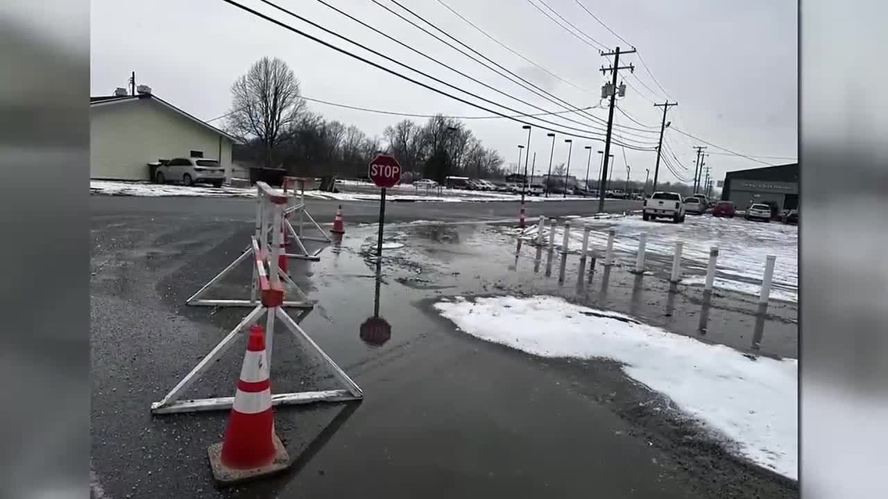 Several Water Main Breaks Reported In Central City