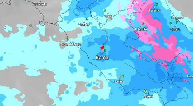 Maltempo A Roma, Scatta L'allerta Meteo. Temporali In Arrivo, Dove E ...