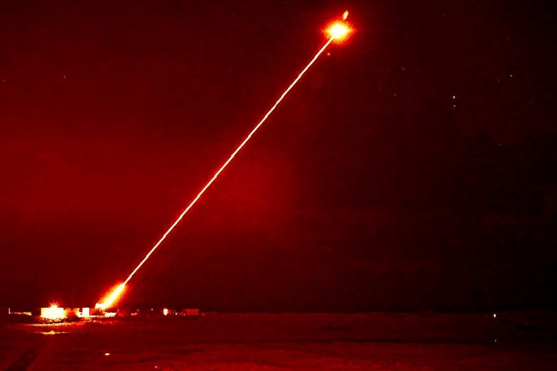 Britain says it developed and test-fired a futuristic laser cannon that ...