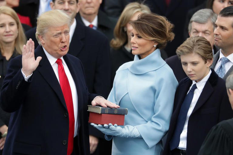 Melania and Donald shielded Barron from the limelight as a child
