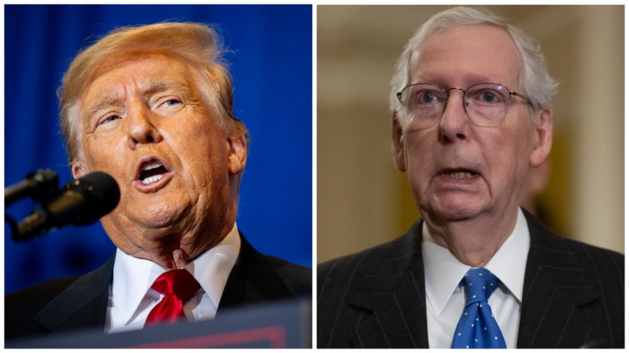 Trump Takes On McConnell, Senate GOP On Border Package