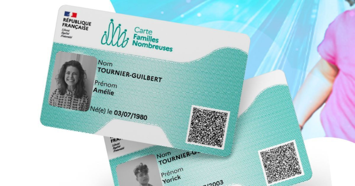 La Carte Famille Nombreuse Se Transforme En 2024 Avec De Nouveaux ...