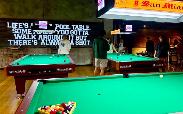 new billiards spot malt and cues opens in araneta city