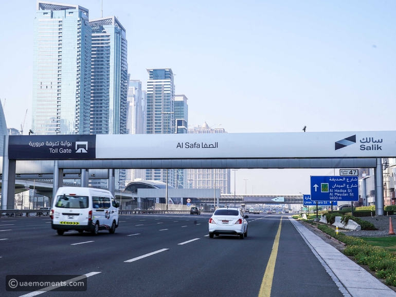 Dubai To Launch Two New Salik Toll Gates