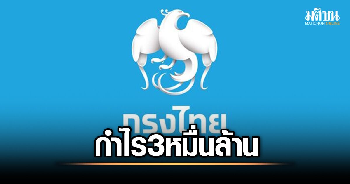 กรุงไทย ฟันกำไรปี66 อู้ฟู่! 36,616 ล้าน เพิ่มขึ้น 8.7% ยืนหยัดช่วยลูกค้าแก้หนี้อย่างยั่งยืน