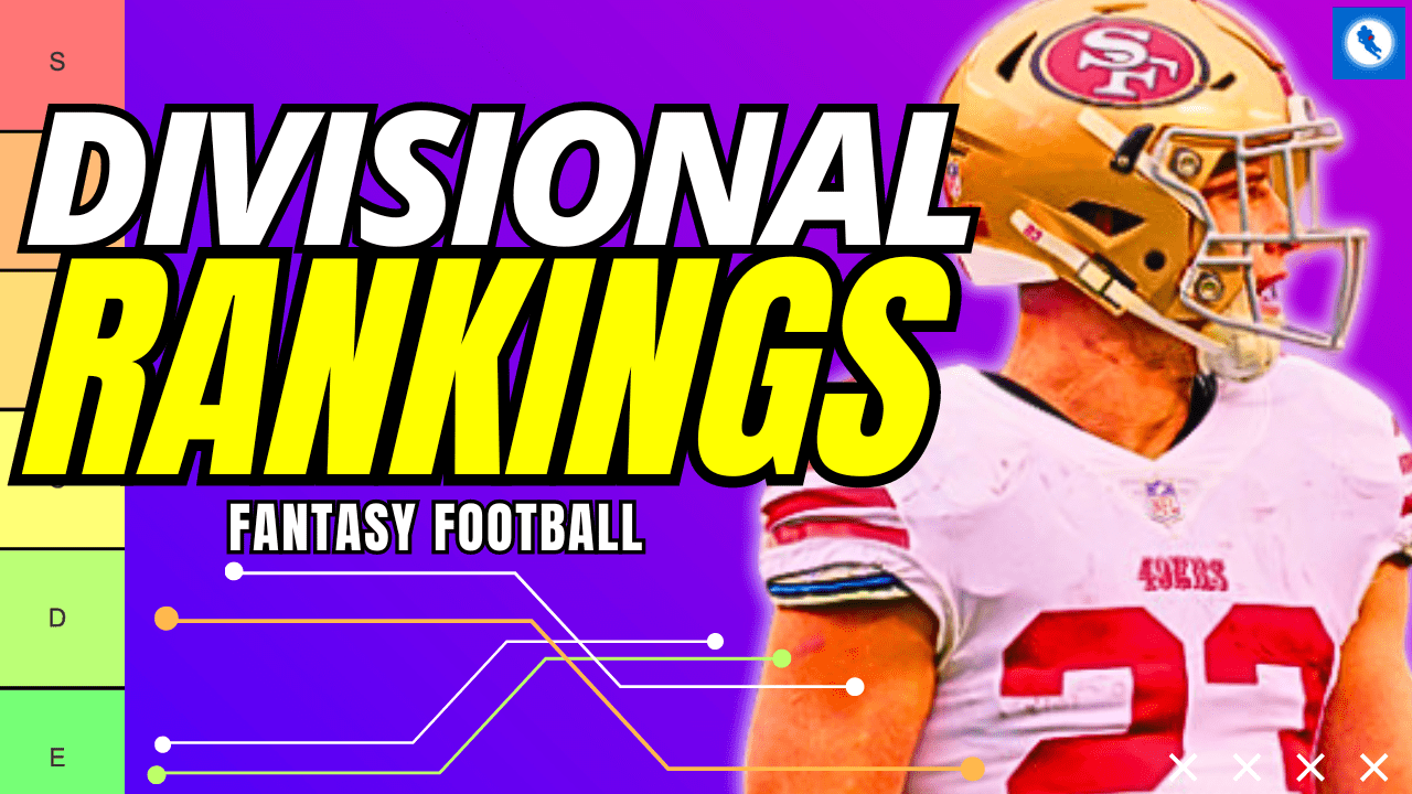 Divisional Round Rankings 2024 Fantasy Football Playoff League and NFL