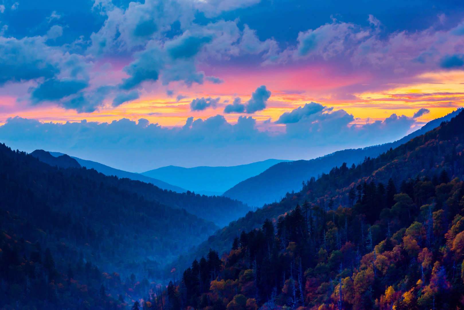 Smoky Mountains, Carolina del Norte/Tennessee