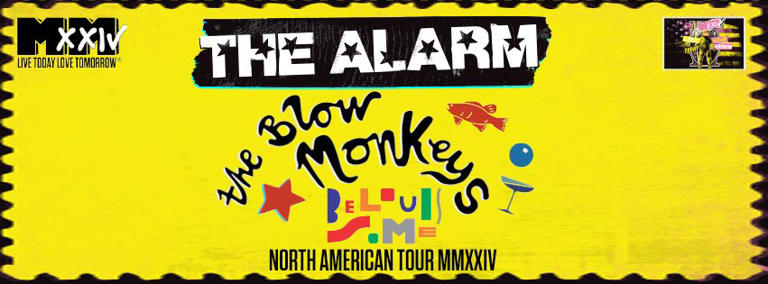 The Alarm, The Blow Monkeys and Belouis Some announce 2024 North American tour