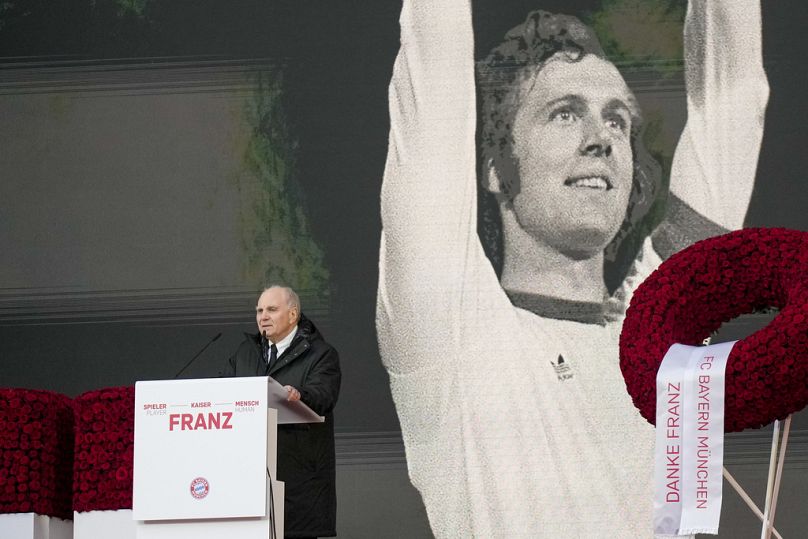 Thousands Gather For Franz Beckenbauer Memorial Service At Bayern ...