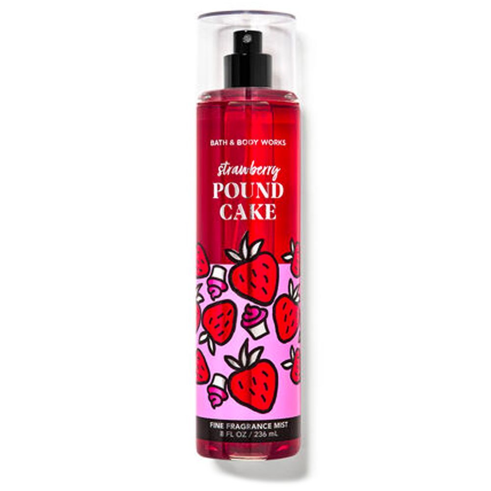 <p><strong>$16.95</strong></p><p><a href="https://go.redirectingat.com?id=74968X1553576&url=https%3A%2F%2Fwww.bathandbodyworks.com%2Fp%2Fstrawberry-pound-cake-fine-fragrance-mist-026773918.html&sref=https%3A%2F%2Fwww.bestproducts.com%2Fbeauty%2Fg24750849%2Fbath-and-body-works-scents-ranked%2F">Shop Now</a></p><p>The classic dessert just might become your favorite scent. The sweet fragrance is a combination of strawberries, shortcake, and whipped cream, so even though it smells delicious, don’t try to eat it! It’s not real Strawberry Pound Cake.</p>