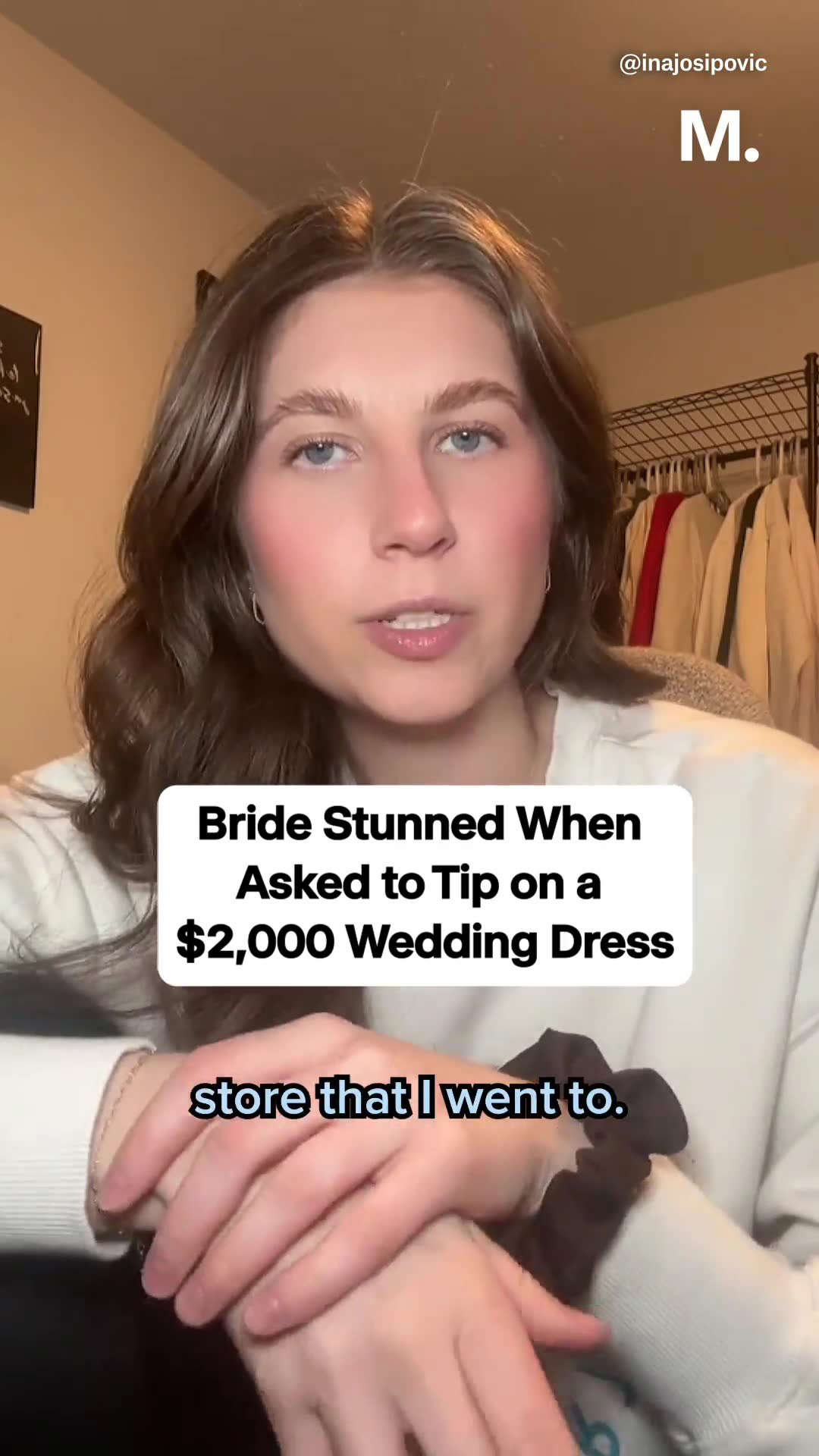 Bride Stunned When Asked to Tip on a $2,000 Wedding Dress Read More: